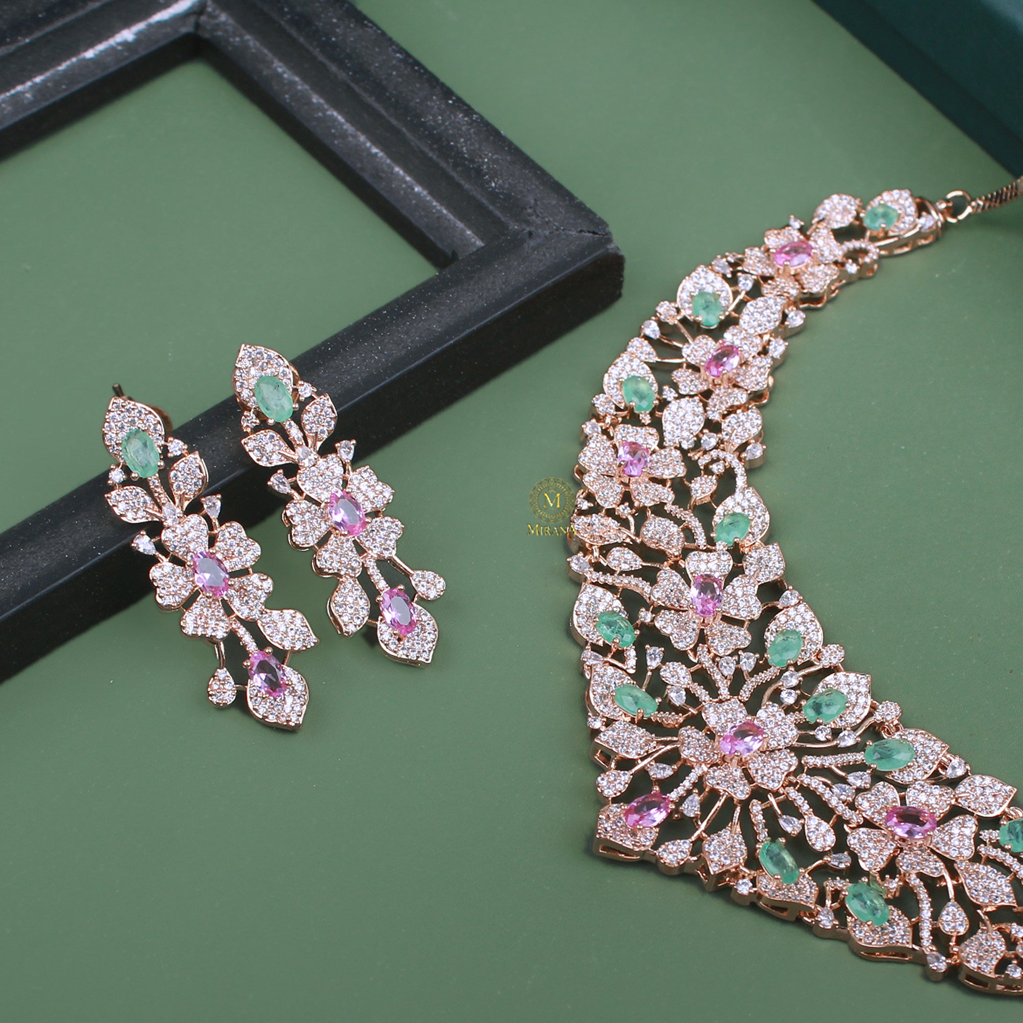 Genelia Fusion Designer Necklace Set