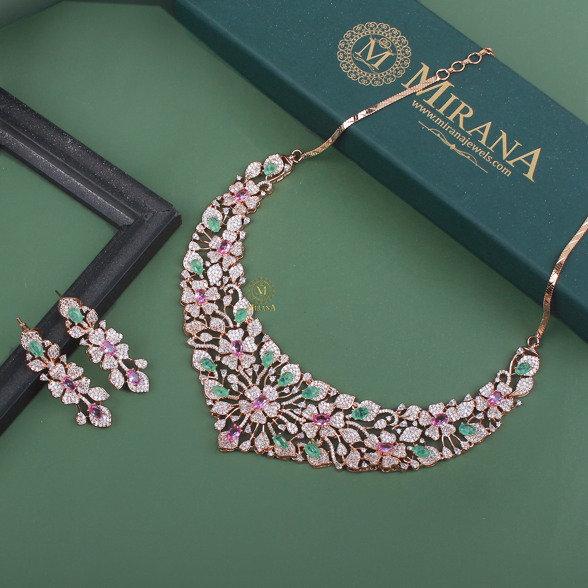 Genelia Fusion Designer Necklace Set