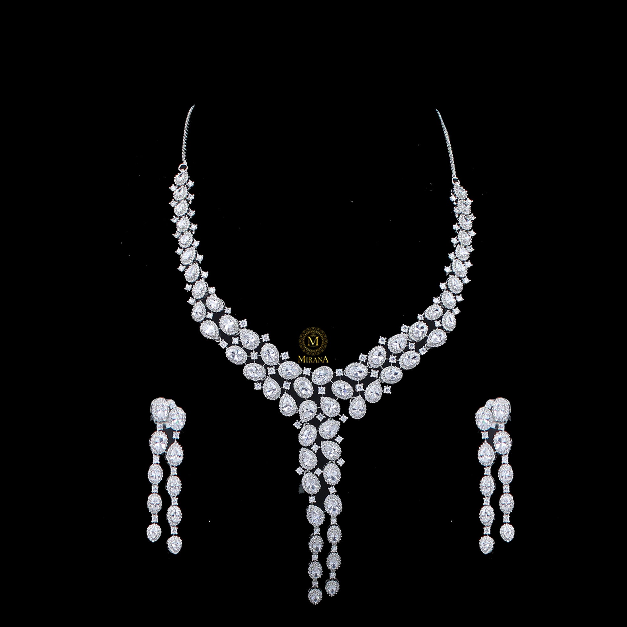 Feria Colored Designer Necklace Set