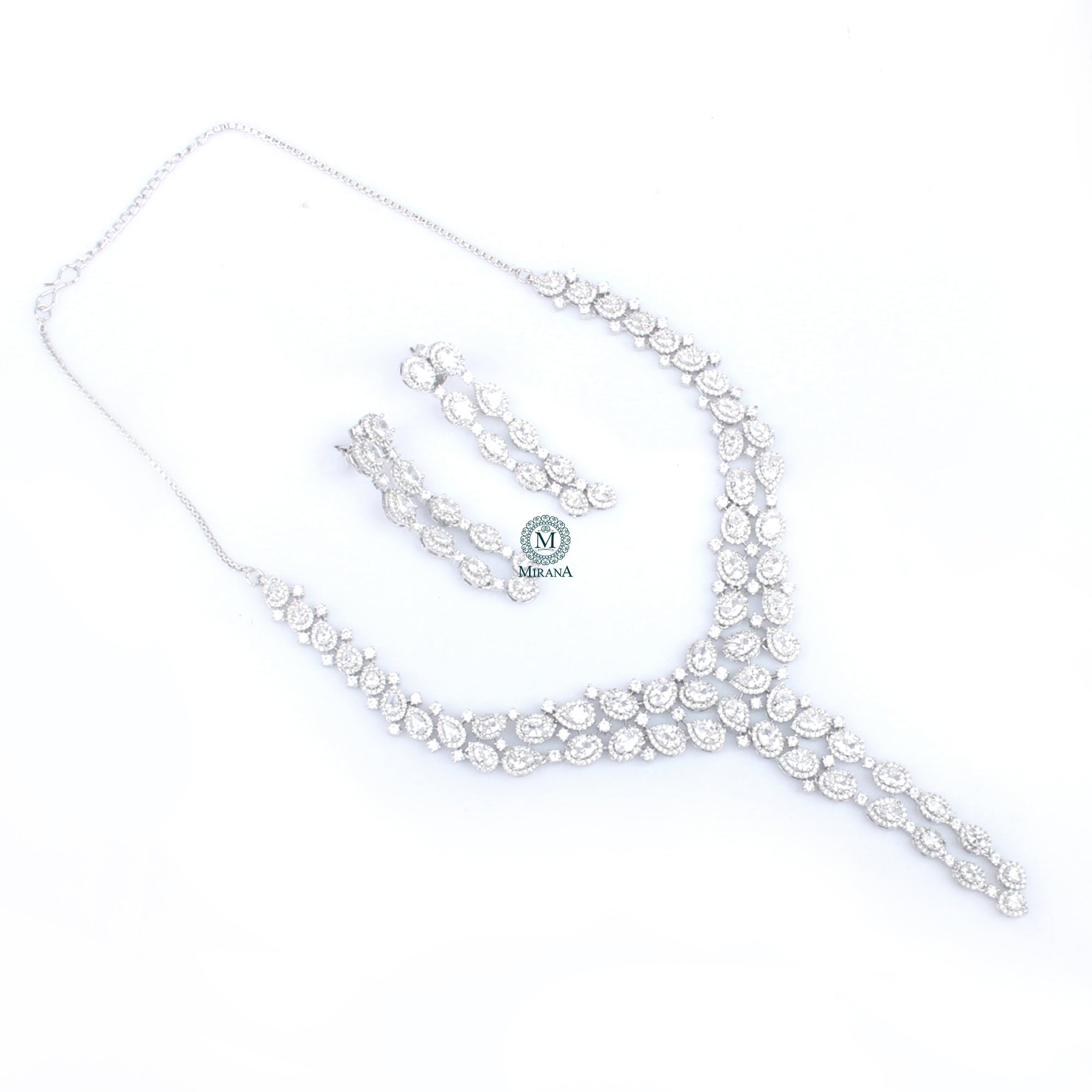 Feria Colored Designer Necklace Set