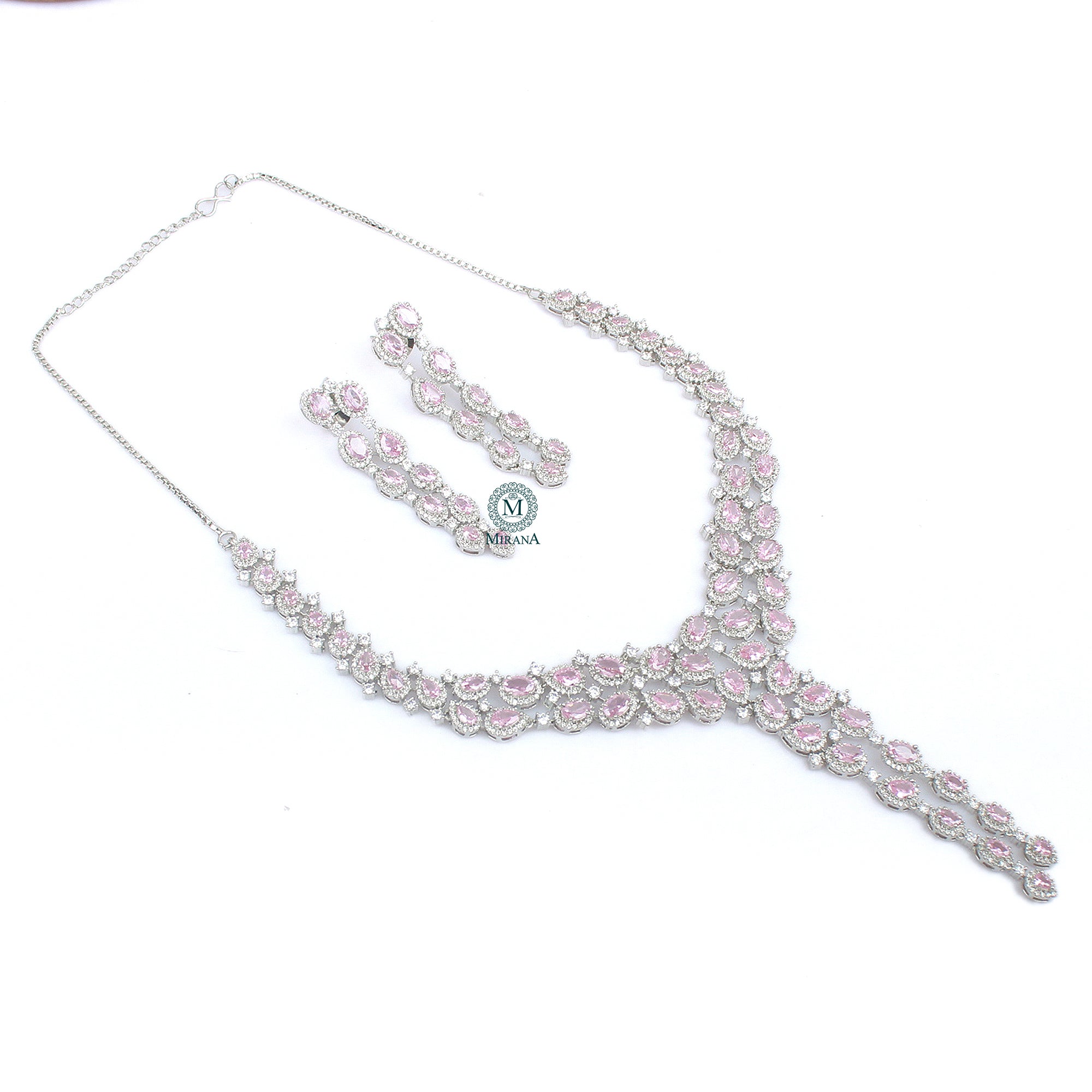 Feria Colored Designer Necklace Set