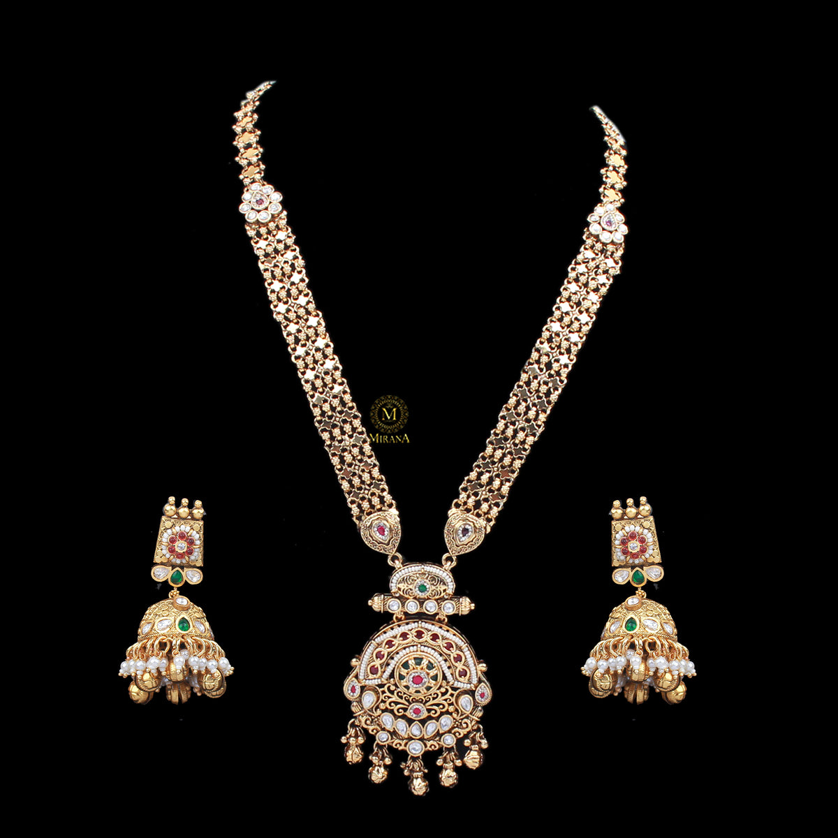 Suhani Antique Designer Long Necklace Set