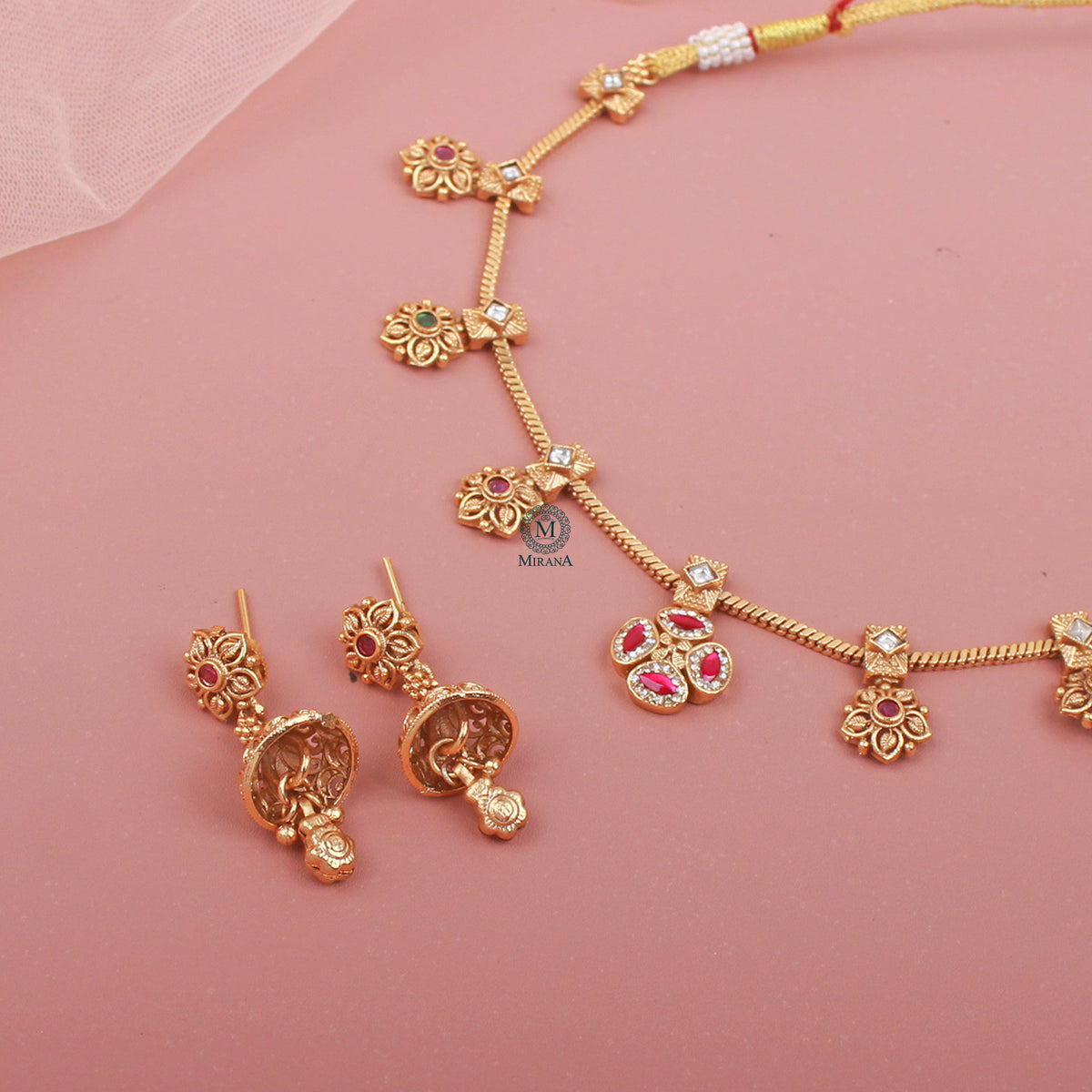 Bipasha Antique Designer Necklace Set