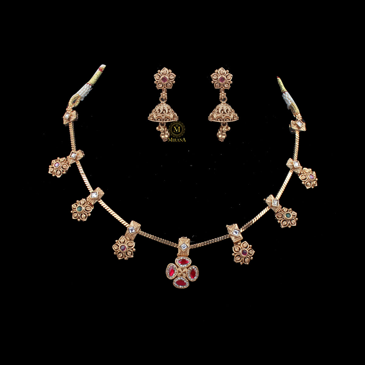 Bipasha Antique Designer Necklace Set