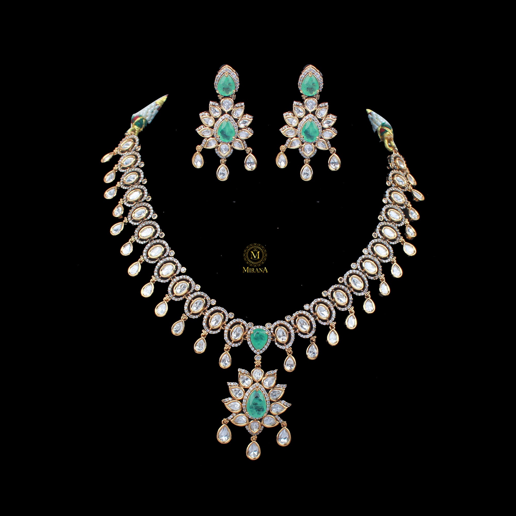 Shivika Polki Designer Necklace Set
