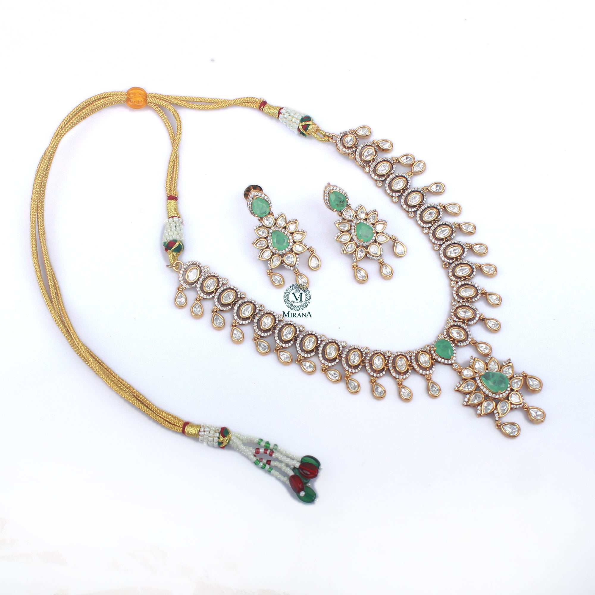 Shivika Polki Designer Necklace Set