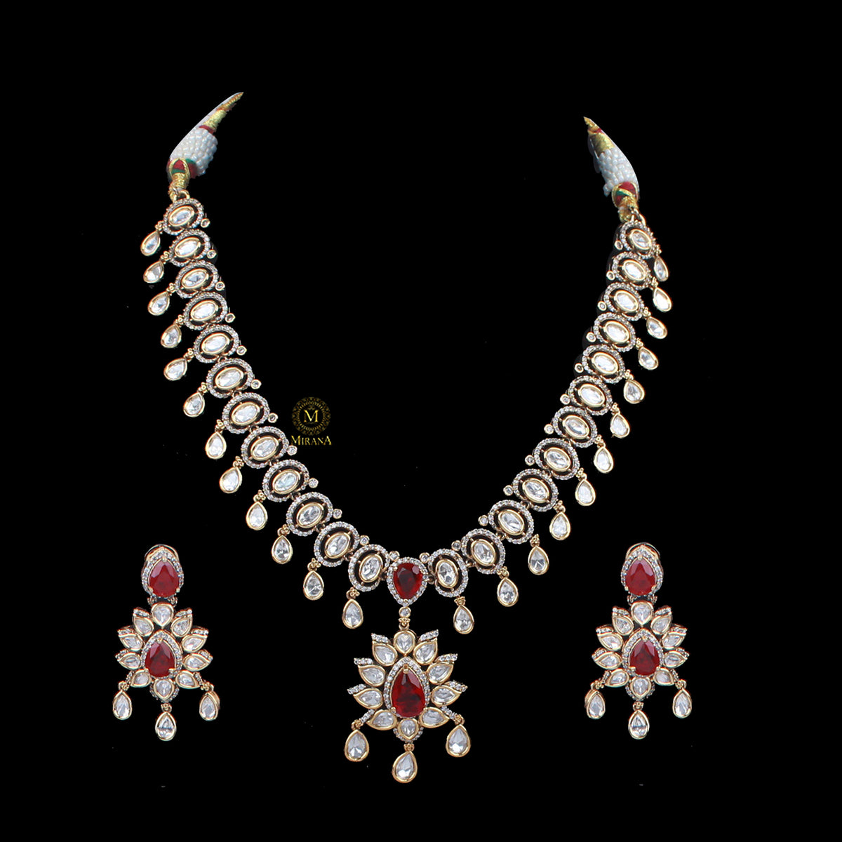 Shivika Polki Designer Necklace Set