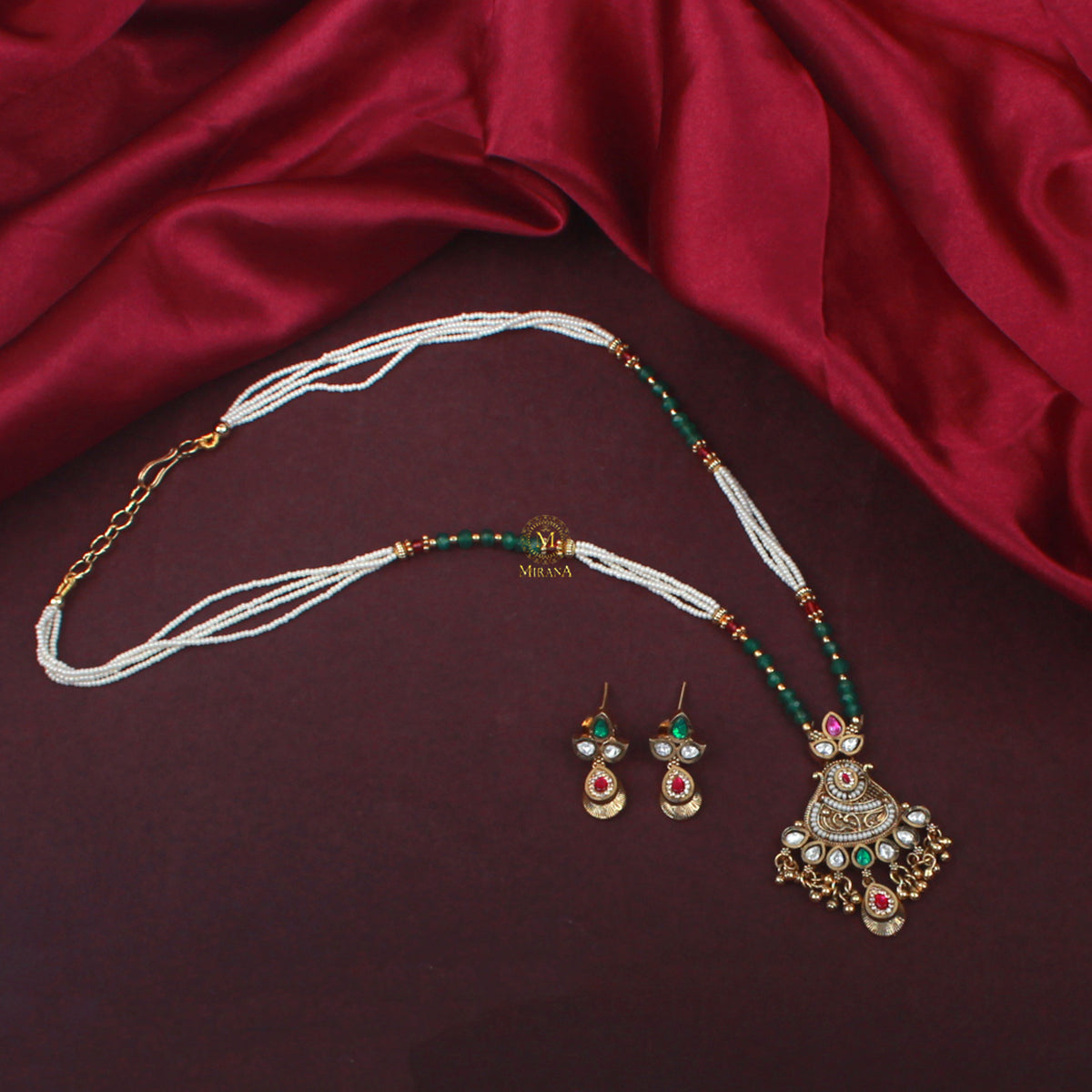Devika Antique Designer Necklace Set