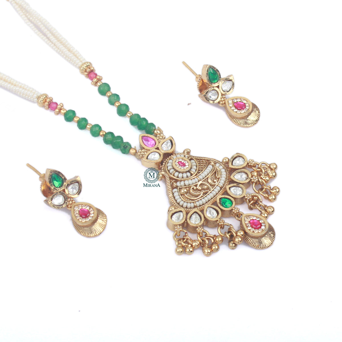 Devika Antique Designer Necklace Set