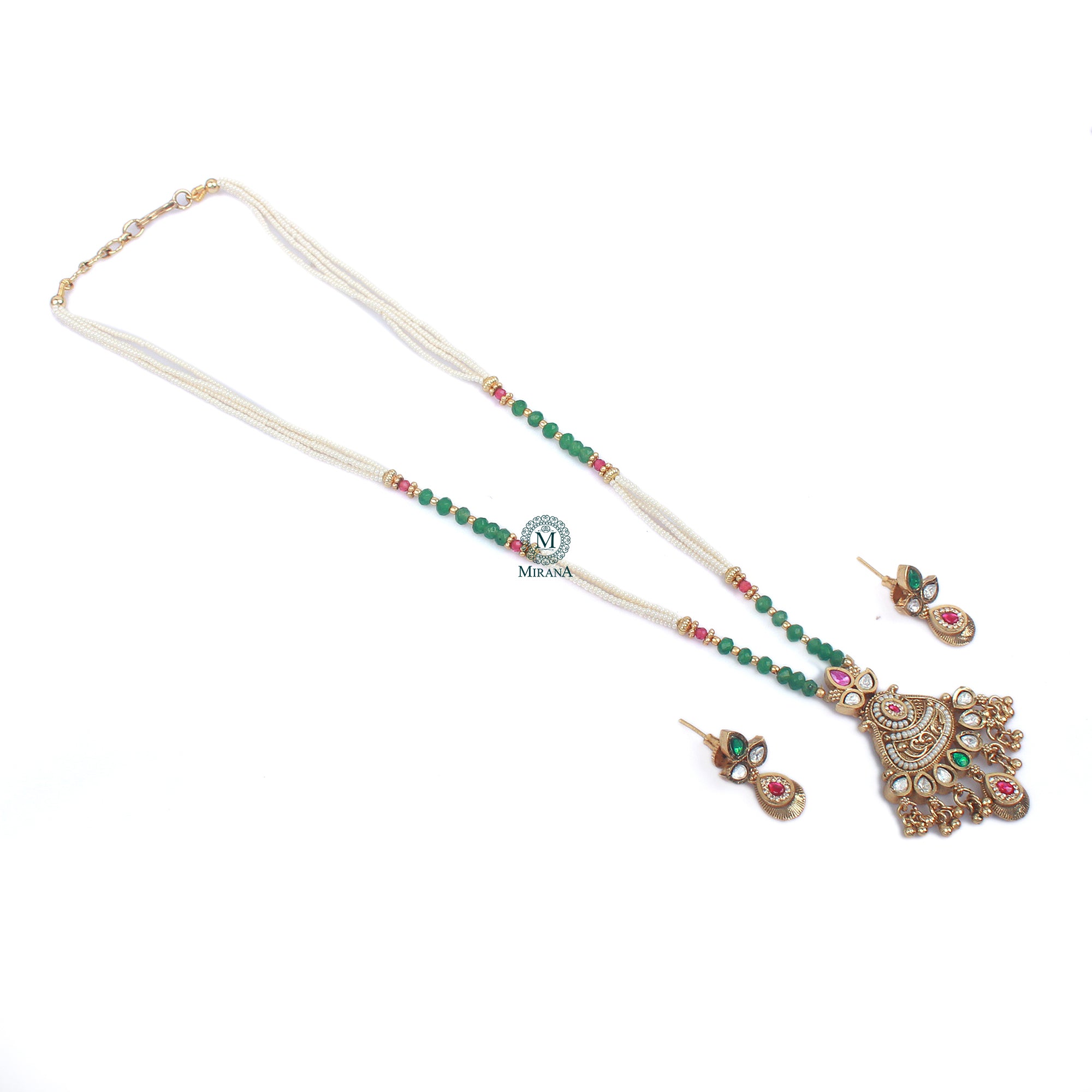 Devika Antique Designer Necklace Set