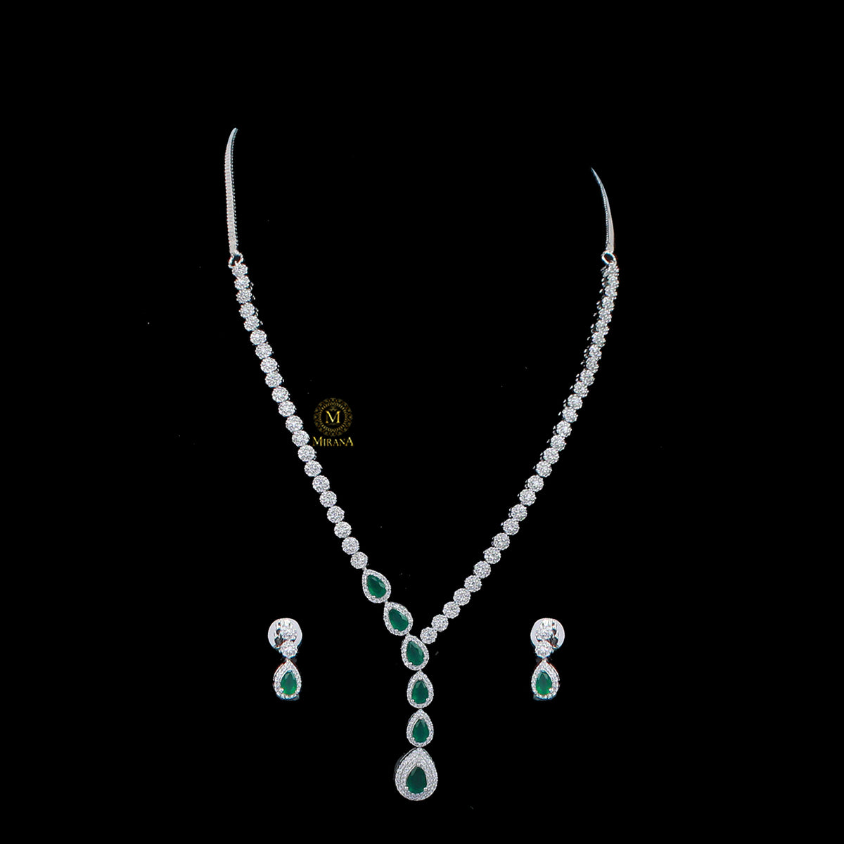 Envy CZ Delicate Necklace Set