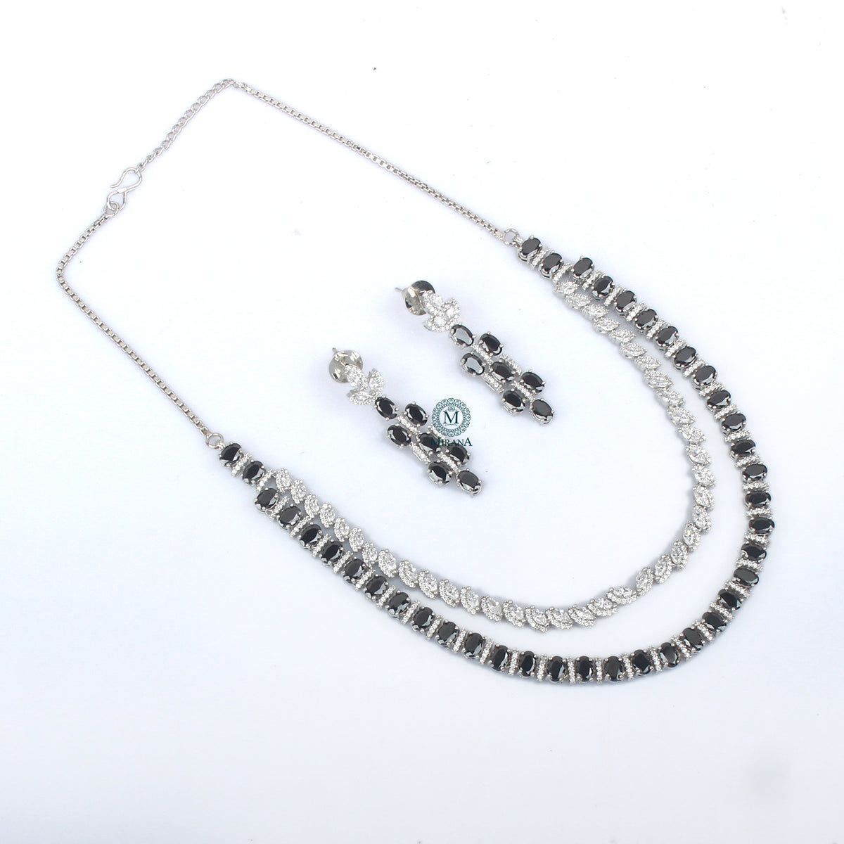 Ashi CZ Designer Necklace Set