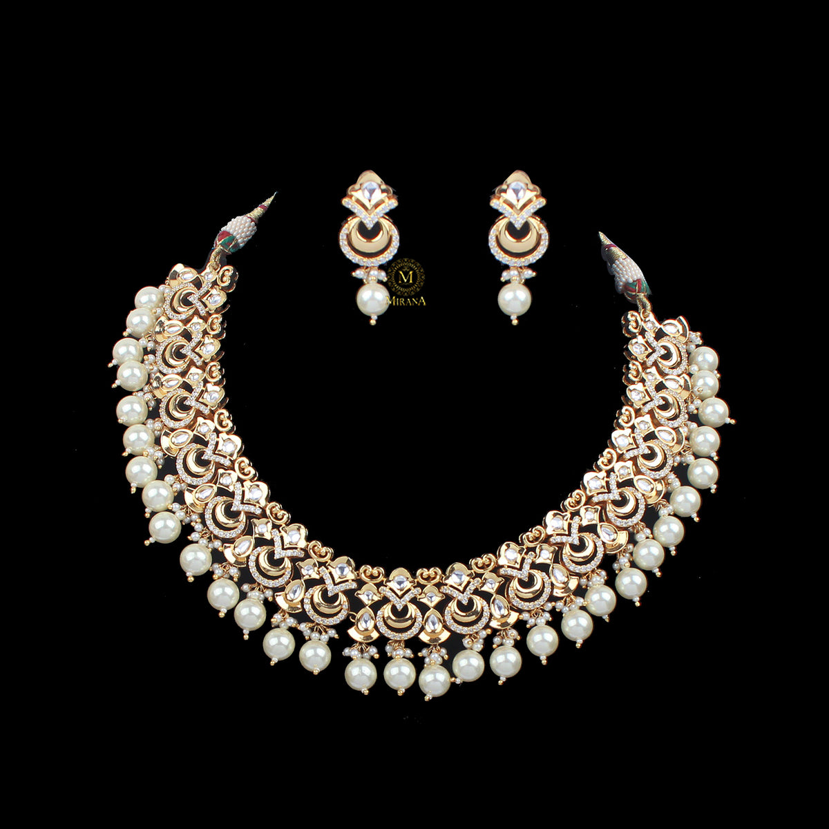 Ramyata Polki Designer Necklace Set