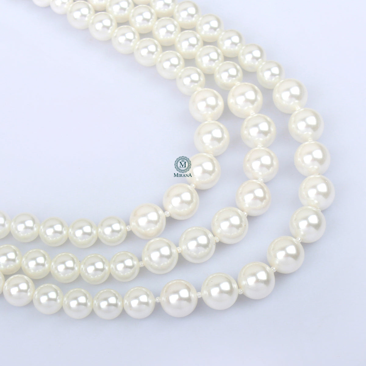 Barbie Three Layered Pearls Necklace