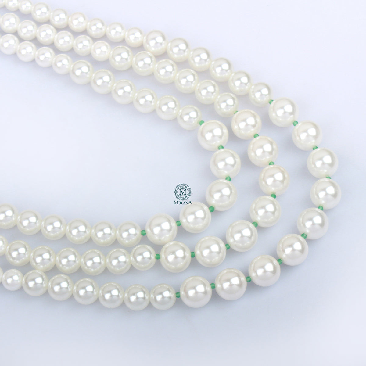Barbie Three Layered Pearls Necklace