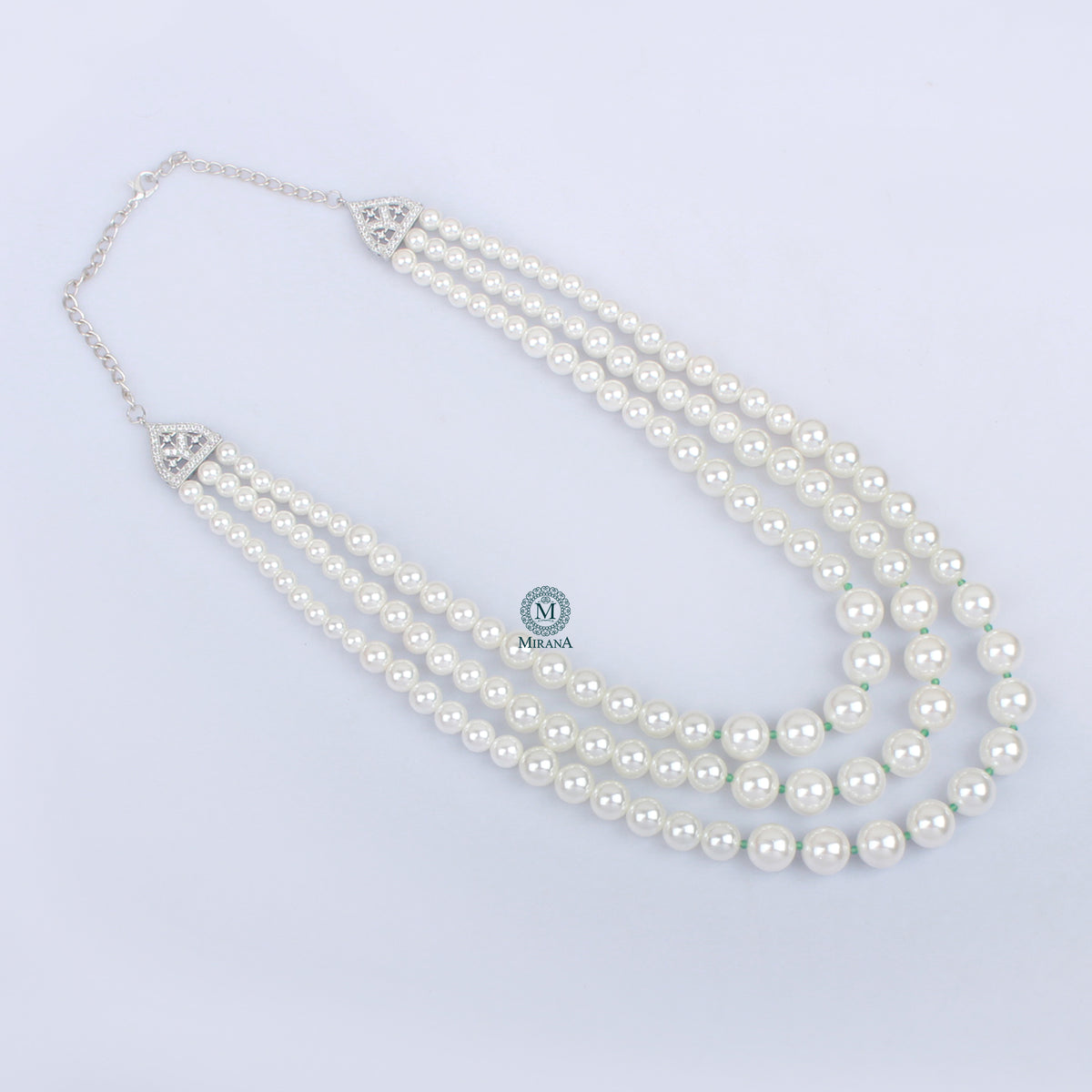 Barbie Three Layered Pearls Necklace