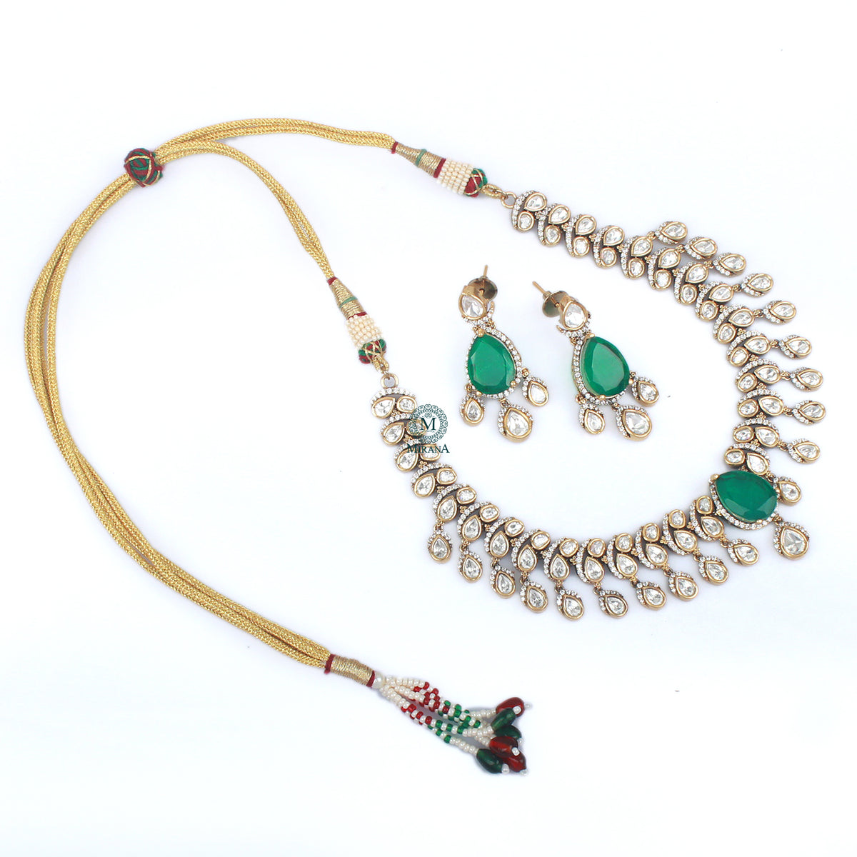 Yashika Polki Designer Necklace Set
