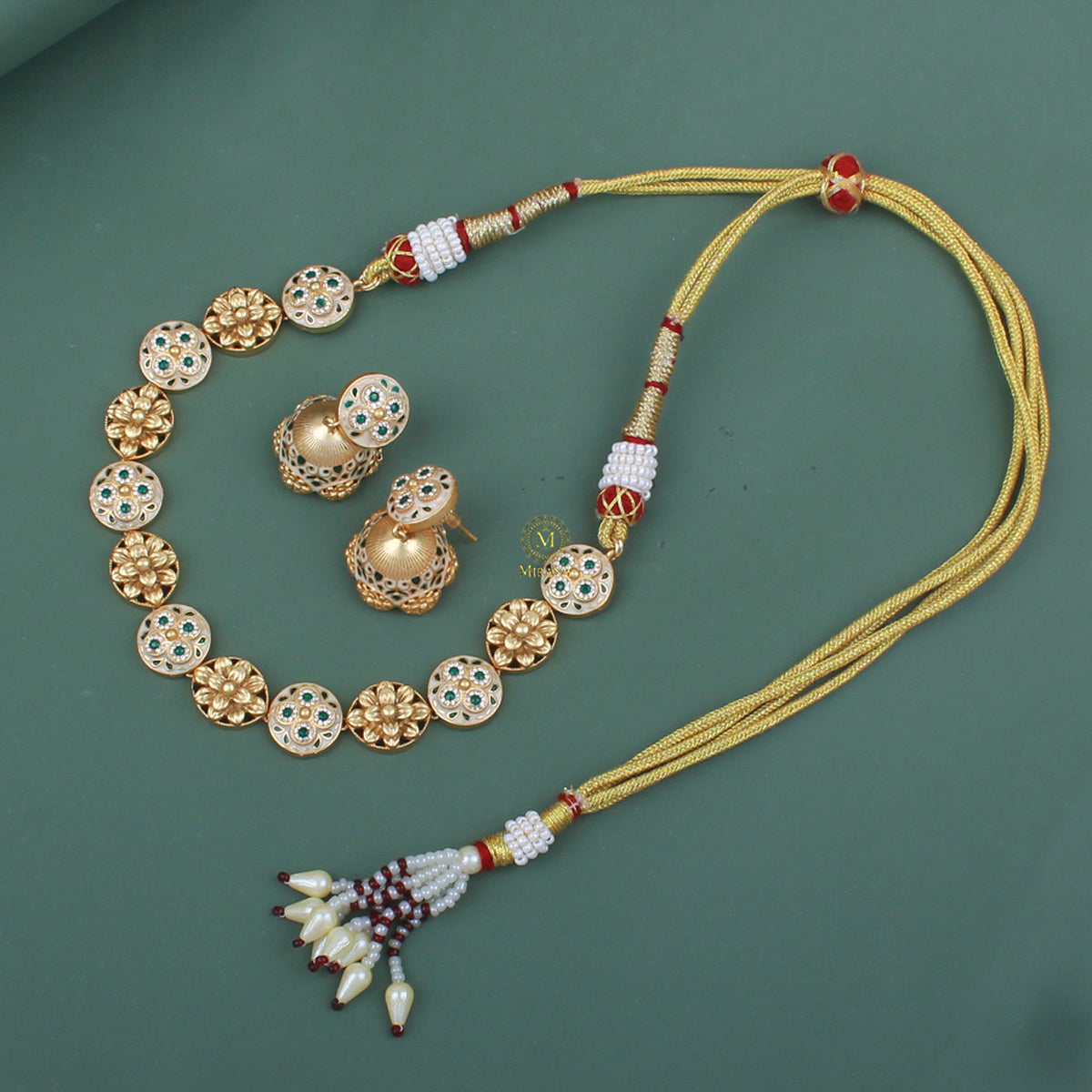 Vidhya Antique Designer Necklace Set