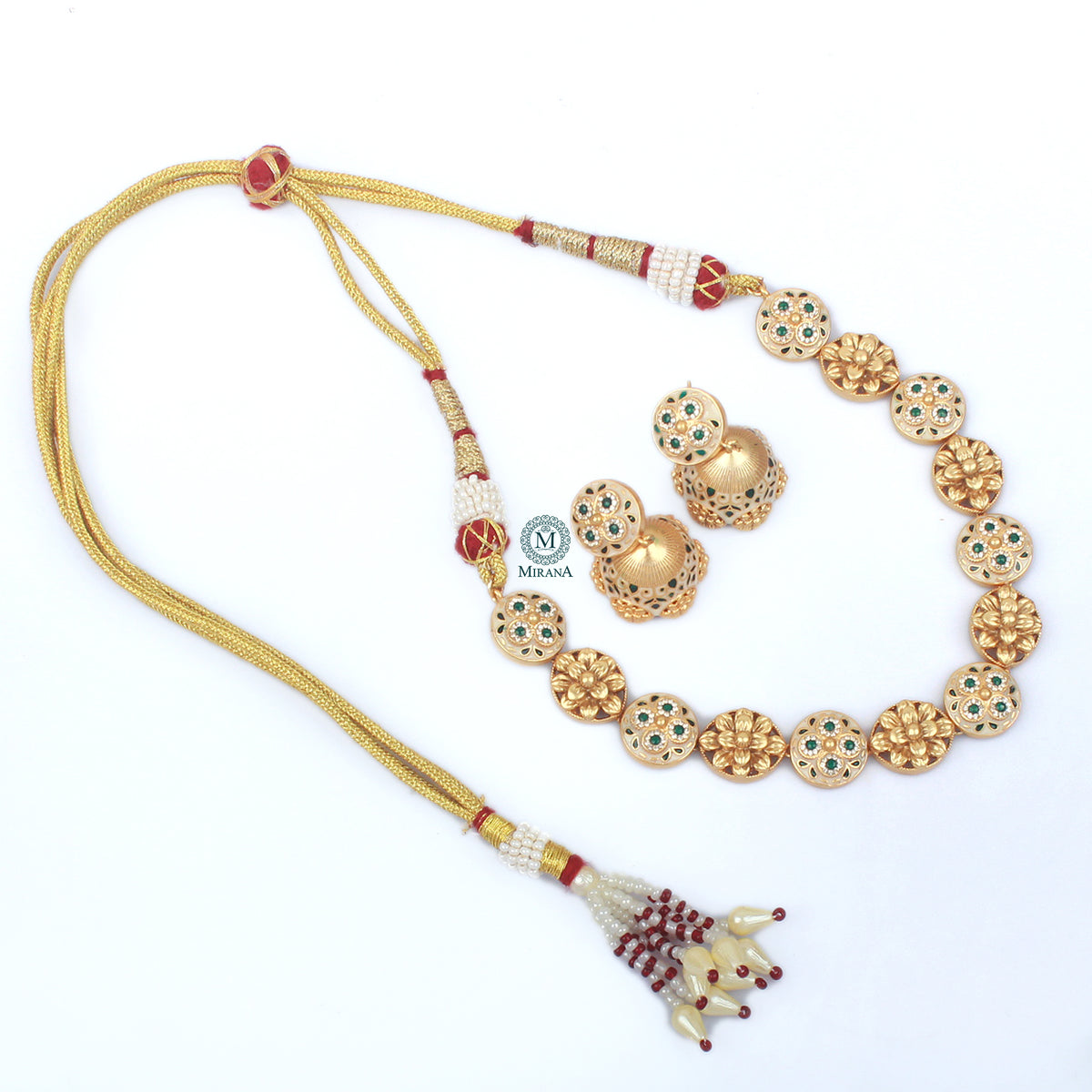 Vidhya Antique Designer Necklace Set