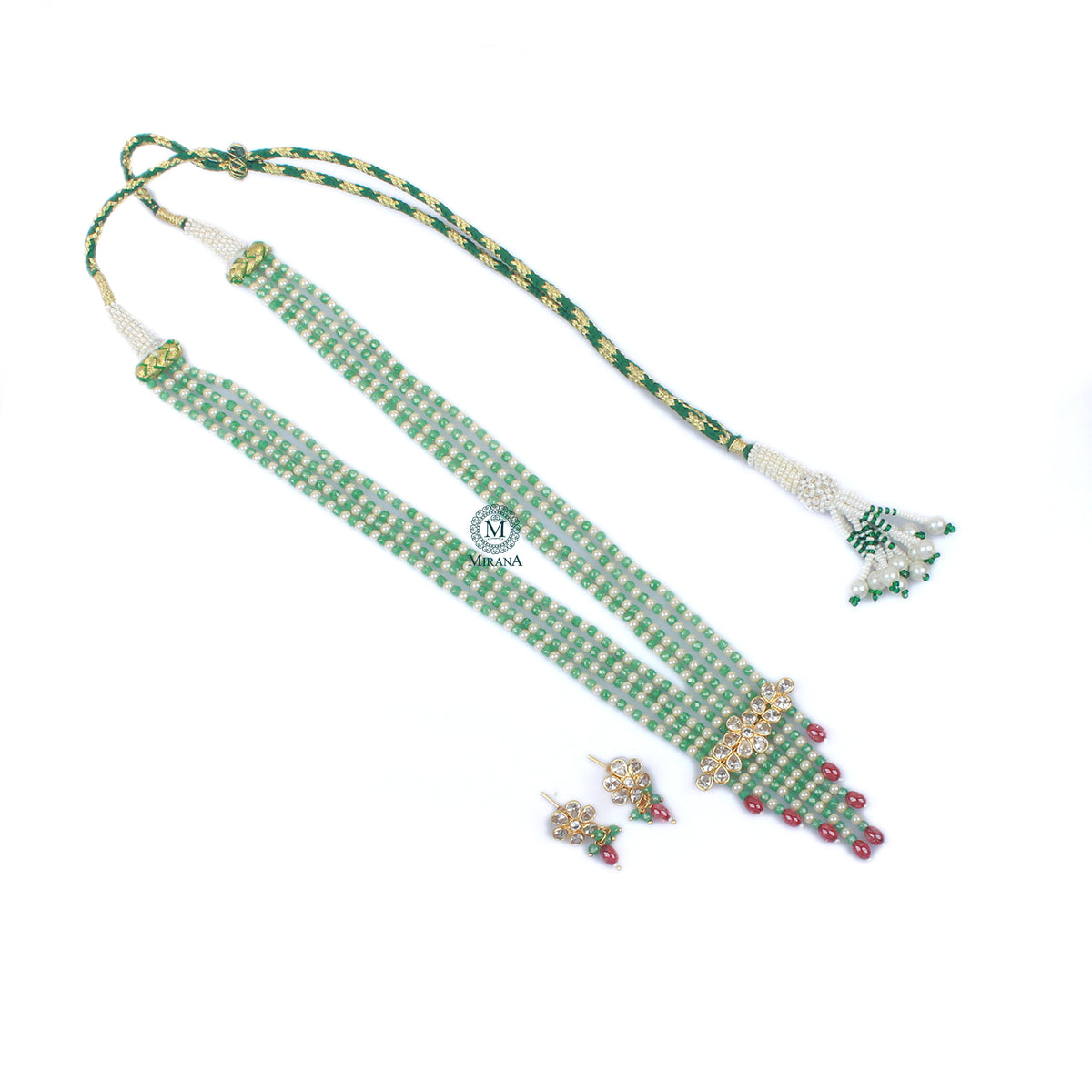 Anokhi Pearl Designer Layered Necklace Set