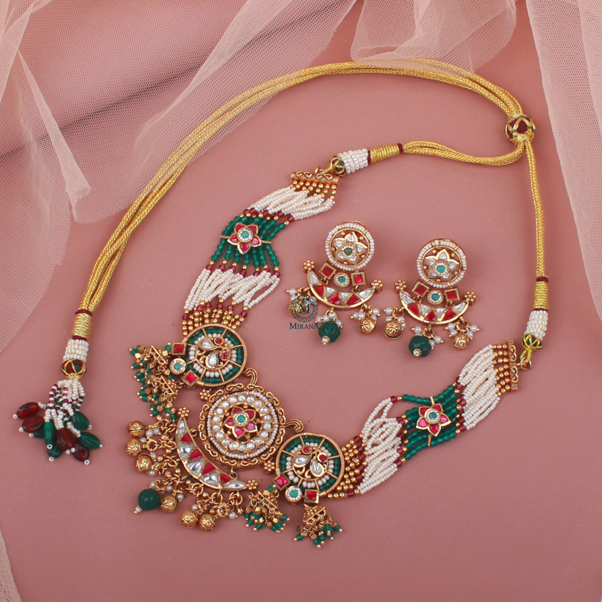 Aparna Antique Designer Neckalce Set