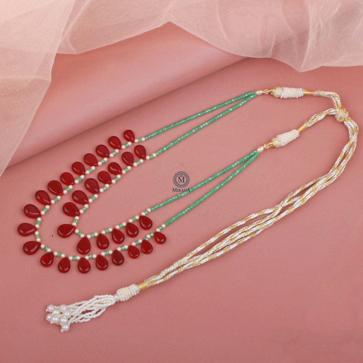Nimisha Layered Beaded Necklace