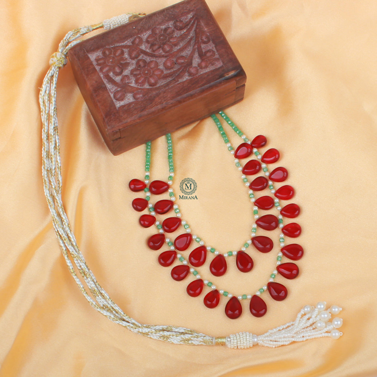Nimisha Layered Beaded Necklace