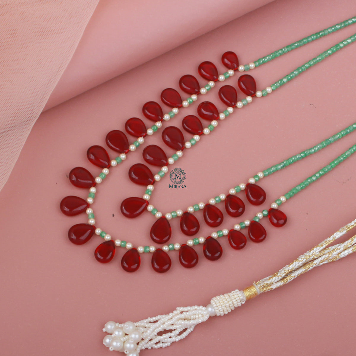 Nimisha Layered Beaded Necklace