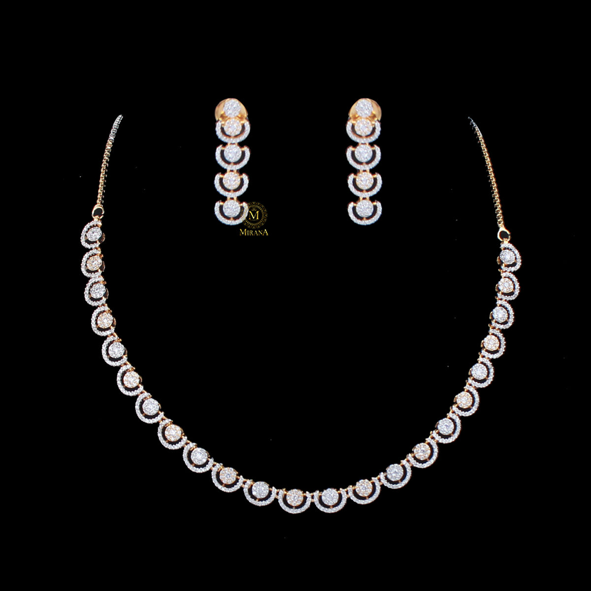 Arshi CZ Designer Necklace Set