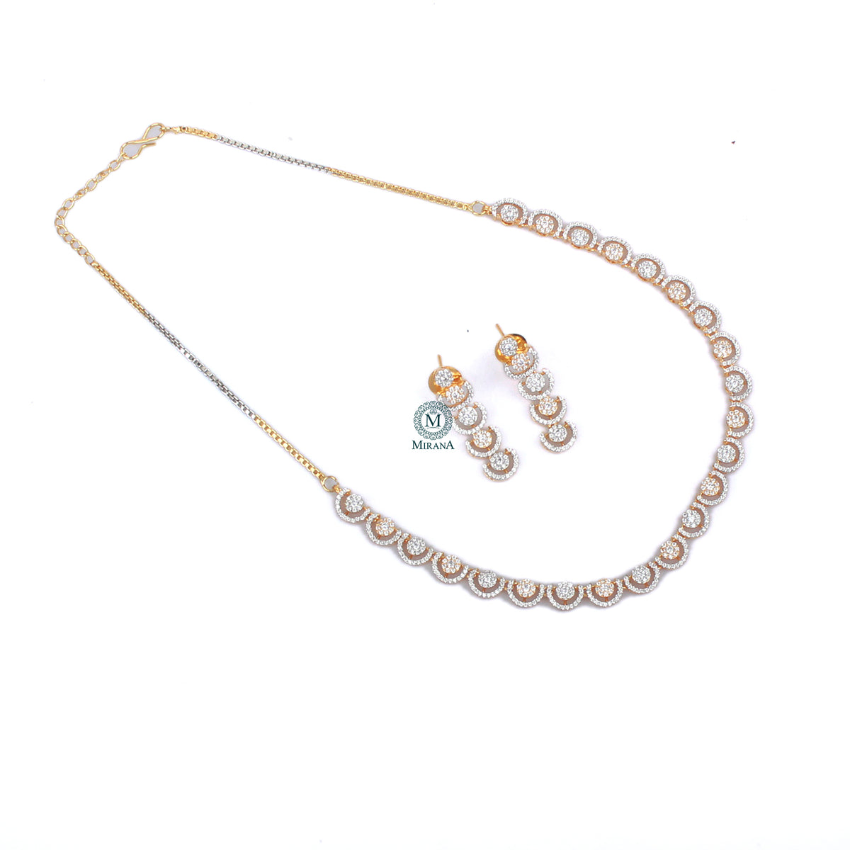 Arshi CZ Designer Necklace Set