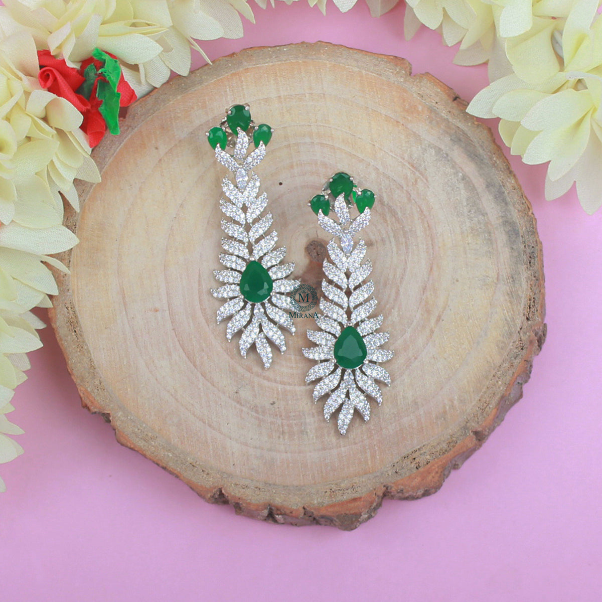 Neysa CZ Designer Necklace Set