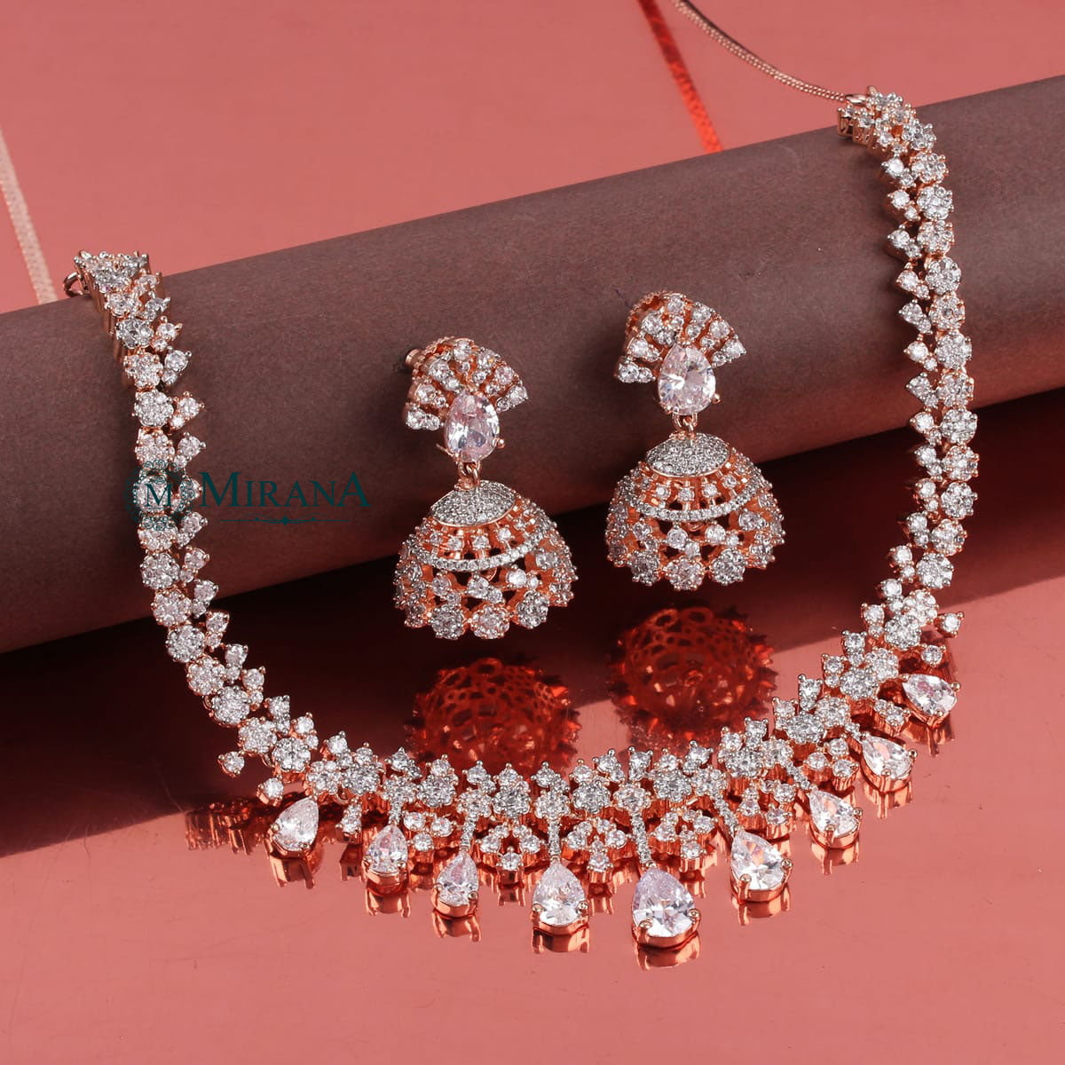 Jingle Jhumki Designer Necklace Set