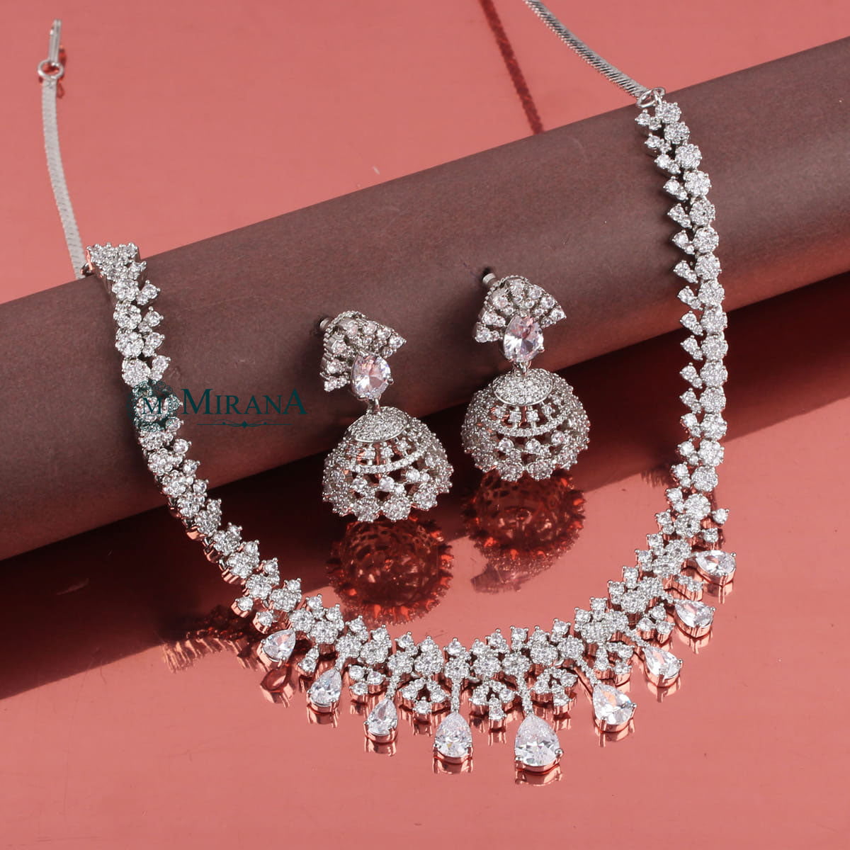 Jingle Jhumki Designer Necklace Set