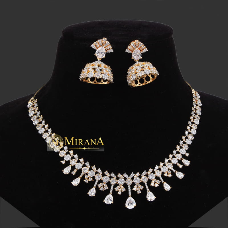 Jingle Jhumki Designer Necklace Set