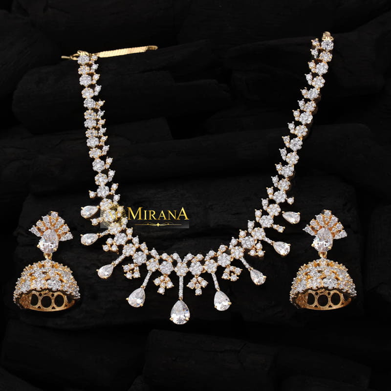 Jingle Jhumki Designer Necklace Set