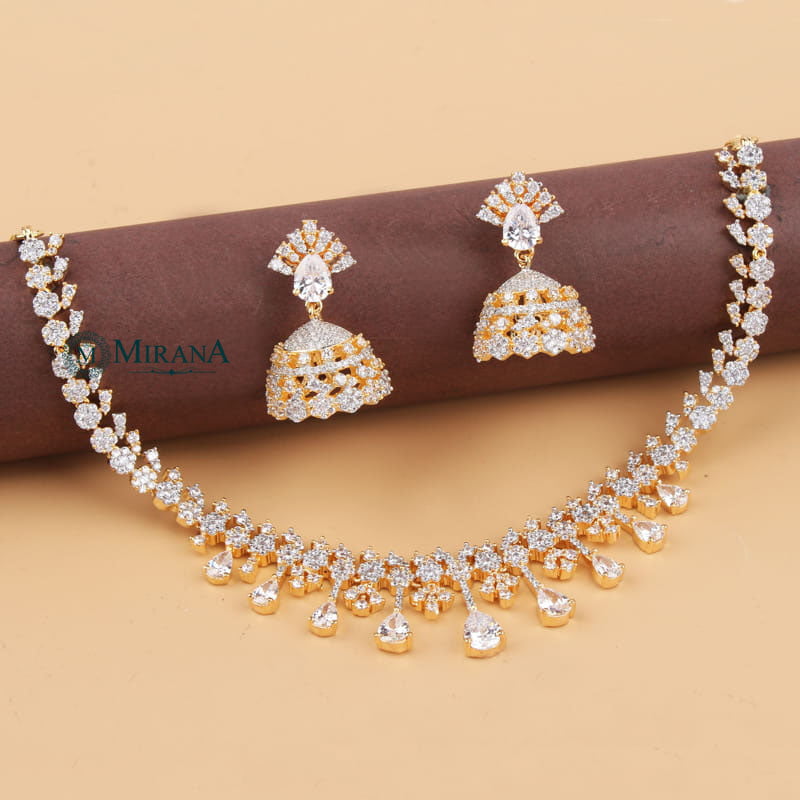 Jingle Jhumki Designer Necklace Set