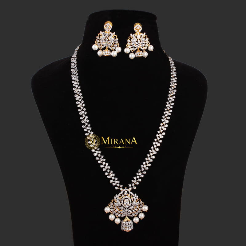 Akanshi  Designer Long Necklace Set