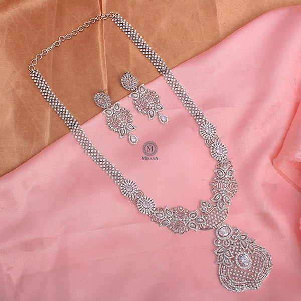 Arinya Designer Long Necklace Set
