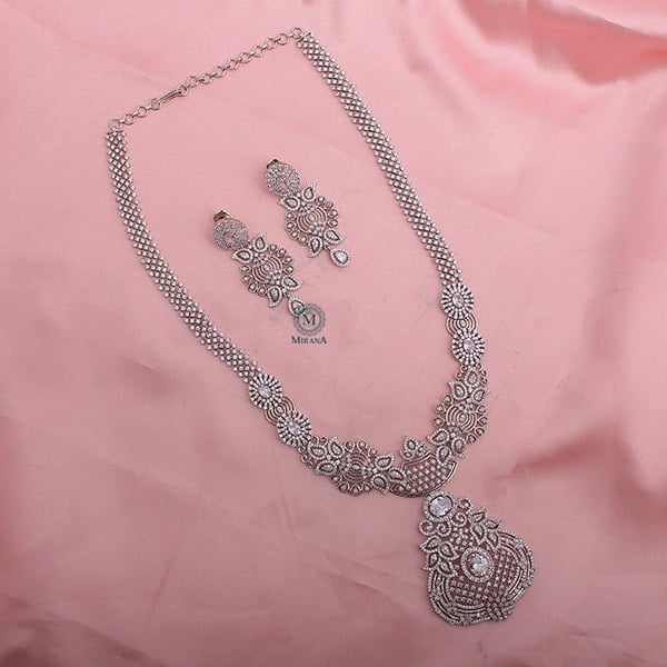 Arinya Designer Long Necklace Set