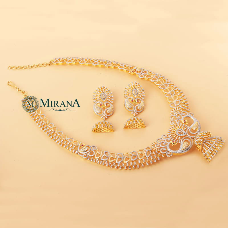 Namitha Designer Long Necklace Set