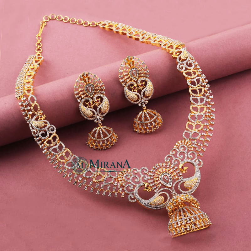 Namitha Designer Long Necklace Set