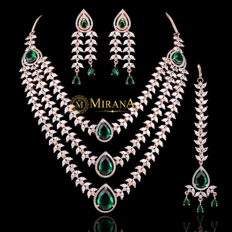 MJNK21N484-1-Diana-Green-Colored-Triple-Layered-Designer-Necklace-Set-Rose-Gold-look-3.jpg October 15, 2022