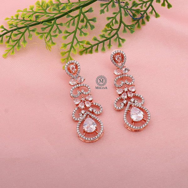Martia CZ Designer Necklace Set