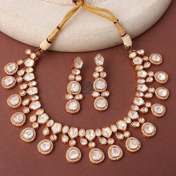 Aashi Polki Designer Necklace Set