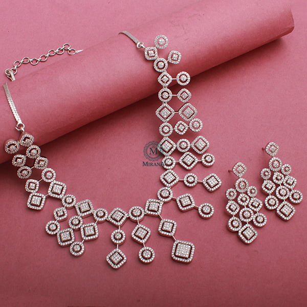 Zulia CZ Designer Necklace Set