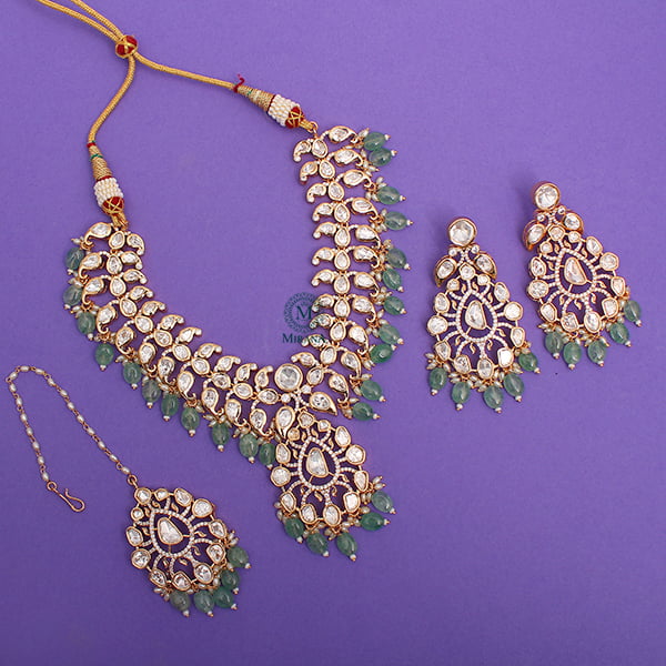 Vedhi Polki Bridal Necklace Set