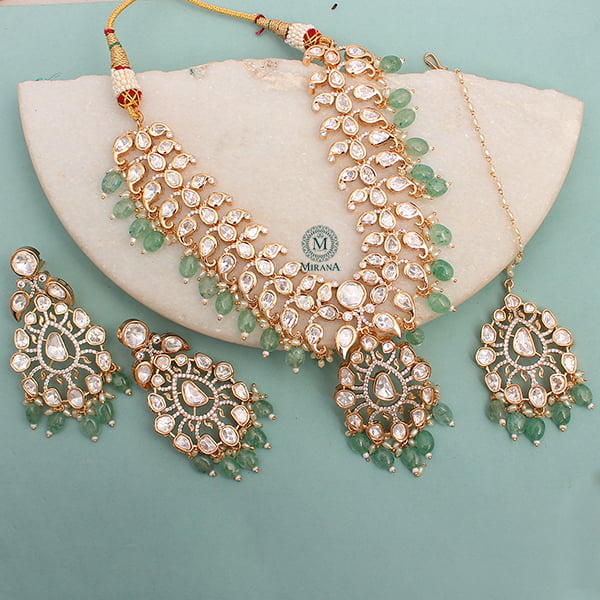 Vedhi Polki Bridal Necklace Set