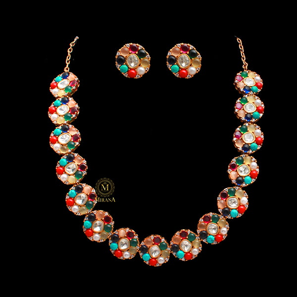 Simona Navratan Necklace Set