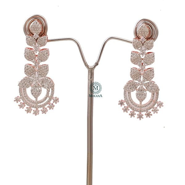 Lily CZ Designer Necklace Set