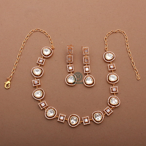 Mihika Polki Designer Necklace Set